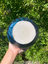 Load image into Gallery viewer, Ceramic Vase Crystalline Glazed Bottle Form