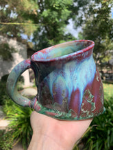 Load image into Gallery viewer, "Melted Mug" Large Crystalline Glazed Mug Desk Decor