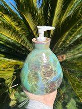 Load image into Gallery viewer, Ceramic Soap Dispenser Crystalline Soap Pump