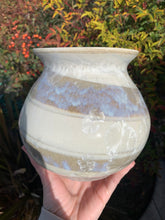 Load image into Gallery viewer, Crystalline Glazed Ceramic Vase Form