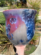 Load image into Gallery viewer, Ceramic Plant Pot Handmade Crystalline Glazed Extra Large Planter