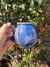 Load image into Gallery viewer, Tiny Ceramic Tea Cup Crystalline Glazed Small Coffee Mug