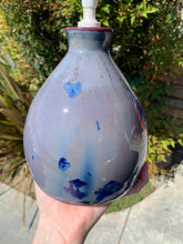 Load image into Gallery viewer, Ceramic Soap Dispenser Crystalline Glazed Handmade Soap Pump