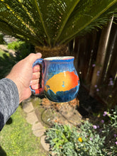 Load image into Gallery viewer, Medium Crystalline Glazed Mug - 18 ounce