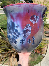Load image into Gallery viewer, Ceramic Plant Pot Handmade Crystalline Glazed Extra Large Planter