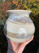 Load image into Gallery viewer, Crystalline Glazed Ceramic Vase Form