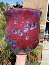 Load image into Gallery viewer, Ceramic Plant Pot Handmade Crystalline Glazed Extra Large Planter