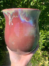 Load image into Gallery viewer, Kitchen Utensil Crock Crystalline Glazed Kitchen Utensil Holder Decor