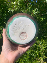 Load image into Gallery viewer, Kitchen Utensil Crock Crystalline Glazed Kitchen Utensil Holder Decor