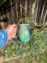 Load image into Gallery viewer, Medium Crystalline Glazed Mug - 18 ounce