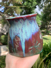 Load image into Gallery viewer, "Melted Mug" Large Crystalline Glazed Mug Desk Decor