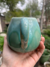 Load image into Gallery viewer, Tiny Ceramic Tea Cup Crystalline Glazed Small Coffee Mug