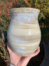 Load image into Gallery viewer, Crystalline Glazed Ceramic Vase Form