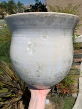 Load image into Gallery viewer, Ceramic Plant Pot Handmade Crystalline Glazed Extra Large Planter