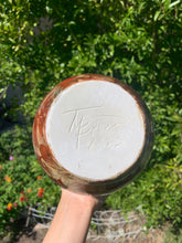 Load image into Gallery viewer, DISCOUNTED Ceramic Vase Crystalline Glazed Bottle Form