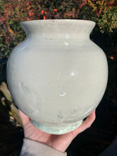 Load image into Gallery viewer, Crystalline Glazed Ceramic Vase Form