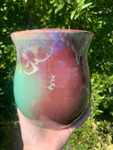 Load image into Gallery viewer, Kitchen Utensil Crock Crystalline Glazed Kitchen Utensil Holder Decor