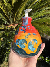 Load image into Gallery viewer, Ceramic Soap Dispenser Crystalline Soap Pump