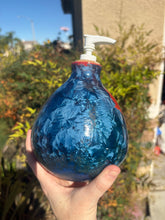 Load image into Gallery viewer, Ceramic Soap Dispenser Crystalline Soap Pump