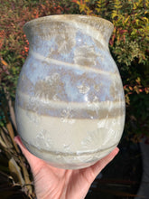 Load image into Gallery viewer, Crystalline Glazed Ceramic Vase Form