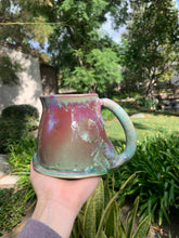 Load image into Gallery viewer, "Melted Mug" Large Crystalline Glazed Mug Desk Decor