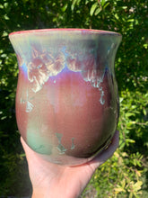 Load image into Gallery viewer, Kitchen Utensil Crock Crystalline Glazed Kitchen Utensil Holder Decor