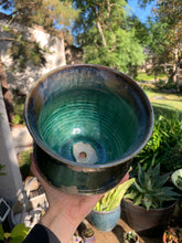 Load image into Gallery viewer, Ceramic Plant Pot Handmade Crystalline Glazed Medium Planter