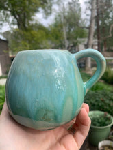 Load image into Gallery viewer, Tiny Ceramic Tea Cup Crystalline Glazed Small Coffee Mug