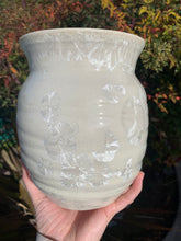 Load image into Gallery viewer, Crystalline Glazed Ceramic Vase Form