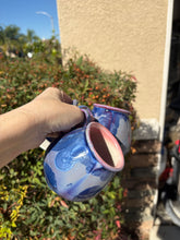 Load image into Gallery viewer, Tiny Ceramic Tea Cup Crystalline Glazed Small Coffee Mug