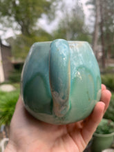 Load image into Gallery viewer, Tiny Ceramic Tea Cup Crystalline Glazed Small Coffee Mug