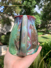 Load image into Gallery viewer, "Melted Mug" Large Crystalline Glazed Mug Desk Decor