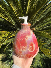 Load image into Gallery viewer, Ceramic Soap Dispenser Crystalline Soap Pump