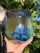 Load image into Gallery viewer, Ceramic Plant Pot Handmade Crystalline Glazed Medium Planter