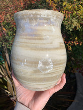 Load image into Gallery viewer, Crystalline Glazed Ceramic Vase Form