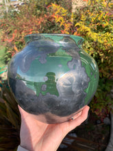 Load image into Gallery viewer, Crystalline Glazed Ceramic Vase Form