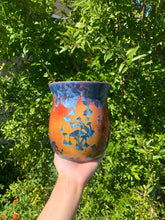 Load image into Gallery viewer, Kitchen Utensil Crock Crystalline Glazed Kitchen Utensil Holder Decor