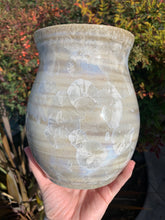 Load image into Gallery viewer, Crystalline Glazed Ceramic Vase Form