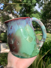 Load image into Gallery viewer, "Melted Mug" Large Crystalline Glazed Mug Desk Decor