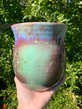 Load image into Gallery viewer, Kitchen Utensil Crock Crystalline Glazed Kitchen Utensil Holder Decor