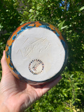 Load image into Gallery viewer, Kitchen Utensil Crock Crystalline Glazed Kitchen Utensil Holder Decor