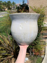 Load image into Gallery viewer, Ceramic Plant Pot Handmade Crystalline Glazed Extra Large Planter