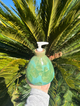 Load image into Gallery viewer, Ceramic Soap Dispenser Crystalline Soap Pump