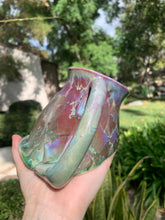 Load image into Gallery viewer, "Melted Mug" Large Crystalline Glazed Mug Desk Decor