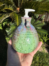 Load image into Gallery viewer, Ceramic Soap Dispenser Crystalline Soap Pump