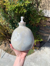 Load image into Gallery viewer, Ceramic Soap Dispenser Crystalline Glazed Handmade Soap Pump