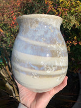 Load image into Gallery viewer, Crystalline Glazed Ceramic Vase Form