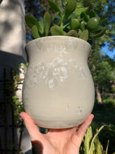 Load image into Gallery viewer, Ceramic Plant Pot Handmade Crystalline Glazed Medium Planter