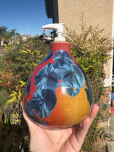 Load image into Gallery viewer, Ceramic Soap Dispenser Crystalline Soap Pump