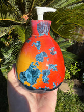 Load image into Gallery viewer, Ceramic Soap Dispenser Crystalline Soap Pump